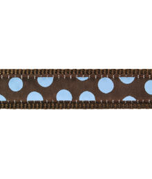 Vodítko RD přep. 25 mm x 2 m - Blue Spots on Brown