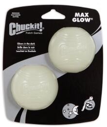 Míček Glow Medium 6,5 cm - svítící - 2 na kartě