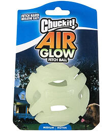 Chuckit! Air Glow Ball děrovaný svíticí míček – Medium 6,4 cm