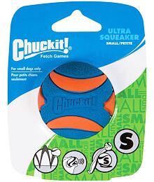 Míček Ultra Squeaker Ball Small 5 cm – pískací