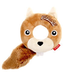 GiGwi Plush Friendz Kroužek Veverka