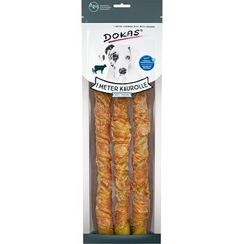 BALENÍ 8 ks – Dokas Tyčky z hovězí kůže obalené kuřecím masem 315 g