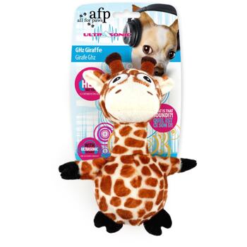 Plyšová žirafa AFP Ultrasonic s ultrazvukovým pískátkem