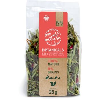 BALENÍ 5 ks - Bunny Botanicals Mini Mix s maliníkem a chrpou 25 g