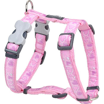 Postroj RD 20 mm x 45-66 cm - Breezy Love Pink