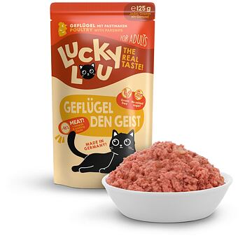 BALENÍ 16 ks - Lucky Lou Lifestage Adult s drůbežím masem 125 g