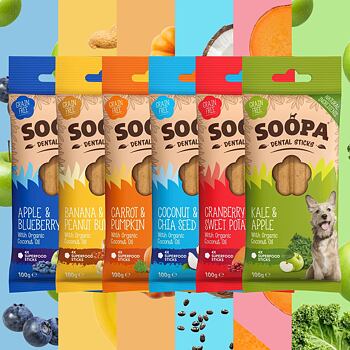 Dentální tyčinky s brusinkami a batáty jsou přírodním veganským pamlskem pro psy ke žvýkání. Pomáhají udržovat čisté zuby a dásně, potlačovat zápach z tlamy, a svým složením celkově prospívají zdraví psa.